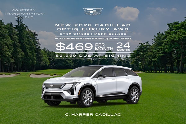 Lease a new 2026 Cadillac OPTIQ