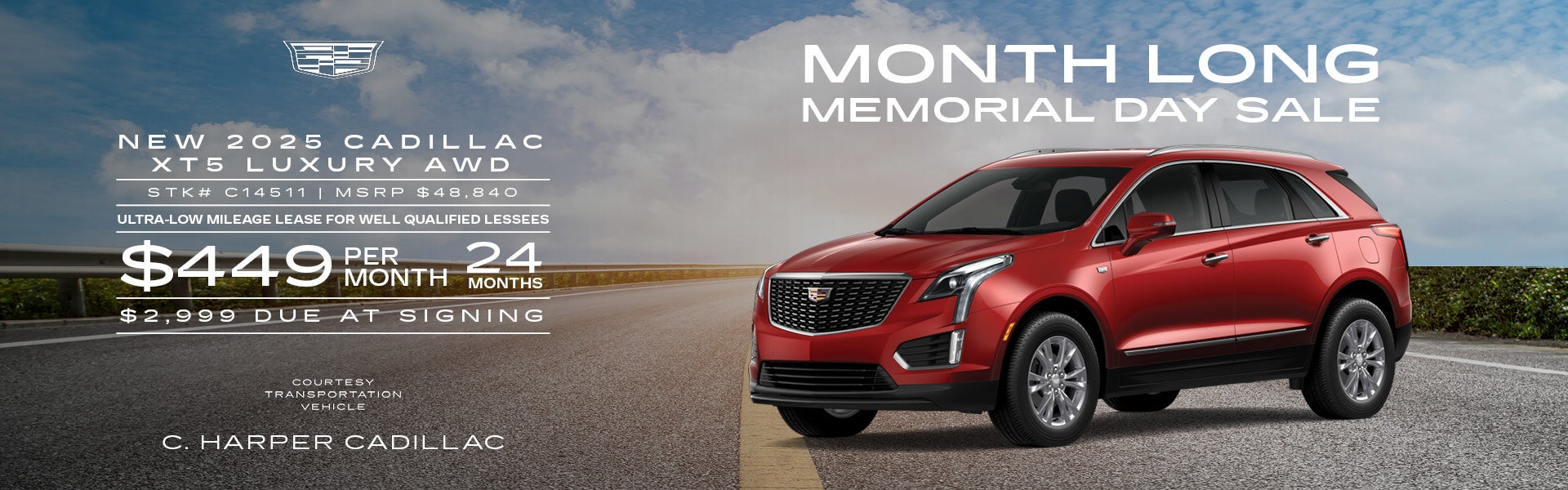 Save on a new 2025 Cadillac XT5