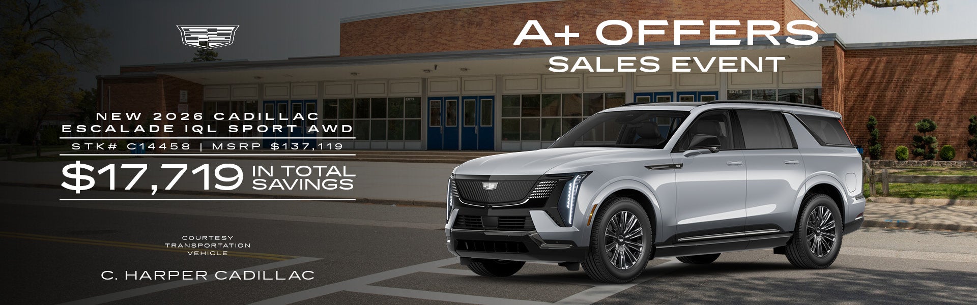 New 2026 Cadillac Escalade IQL Sport AWD