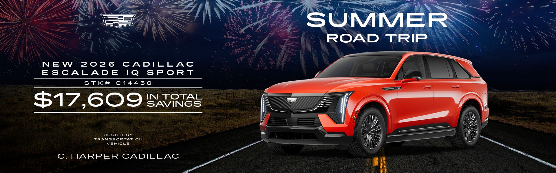 Save on a New 2026 Cadillac Escalade IQ Sport
