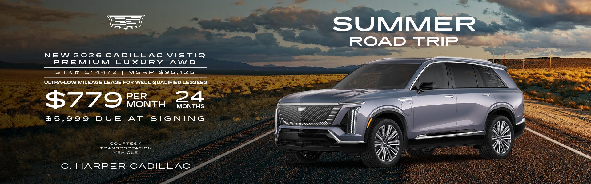 Lease a New 2026 Cadillac VISTIQ Premium Luxury AWD